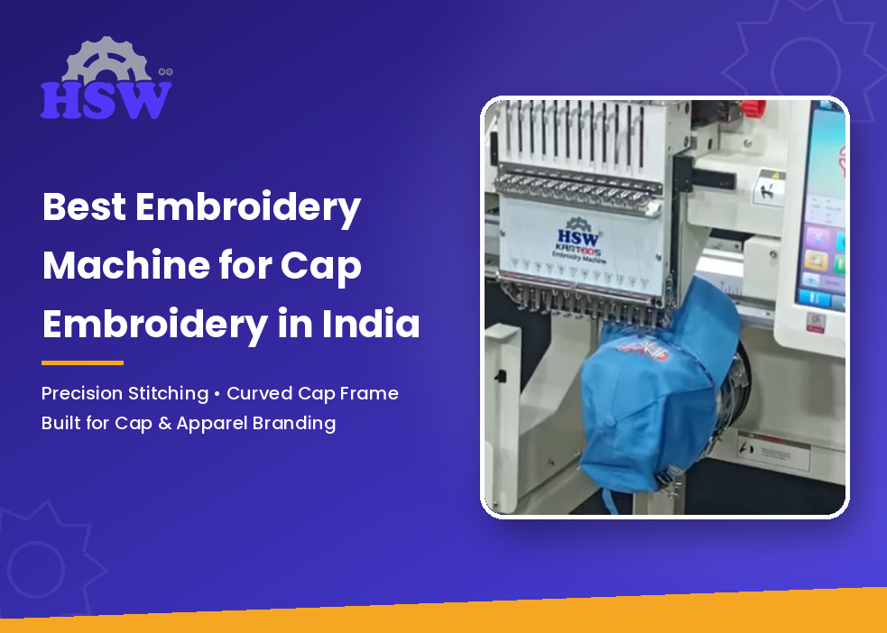 Embroidery Machine for Cap