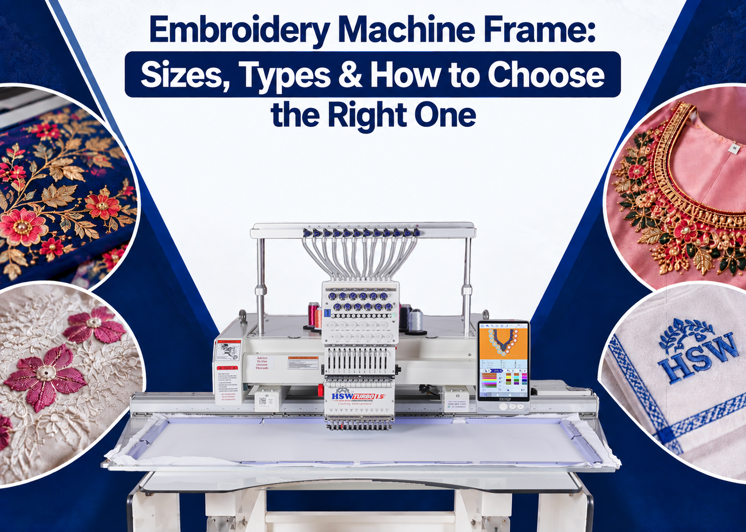 Embroidery Machine Frame